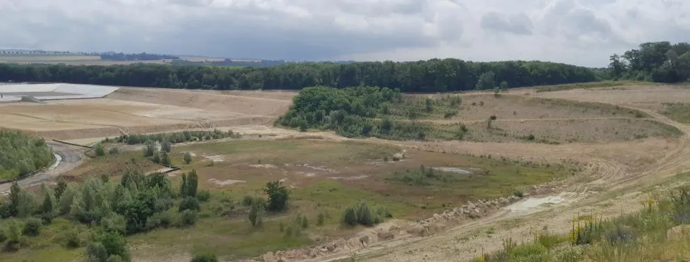Chantier de création du Valorpôle, Isles-les-Meldeuses (77)